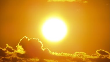 yellow sun rise